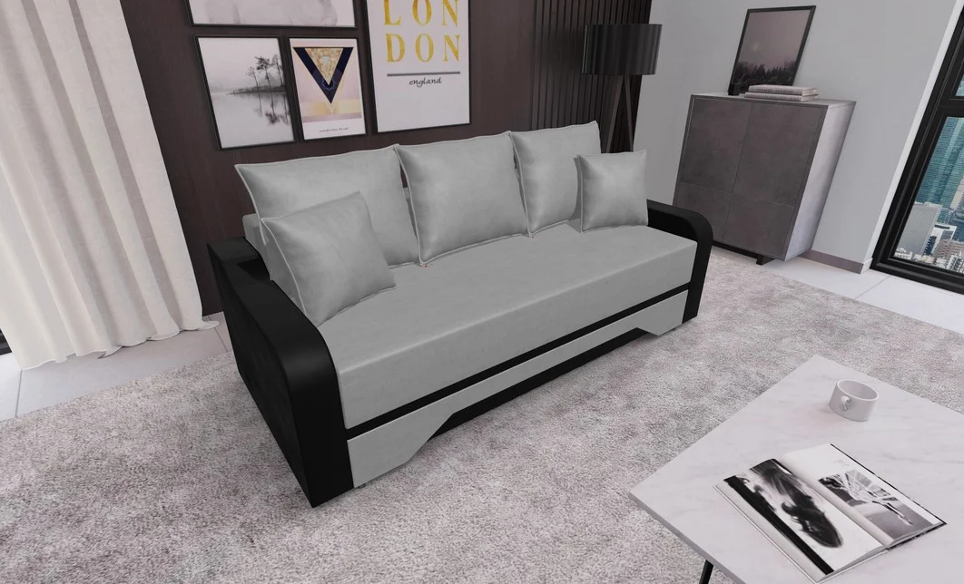 Canapea Extensibila Royal Mini, Gri 2