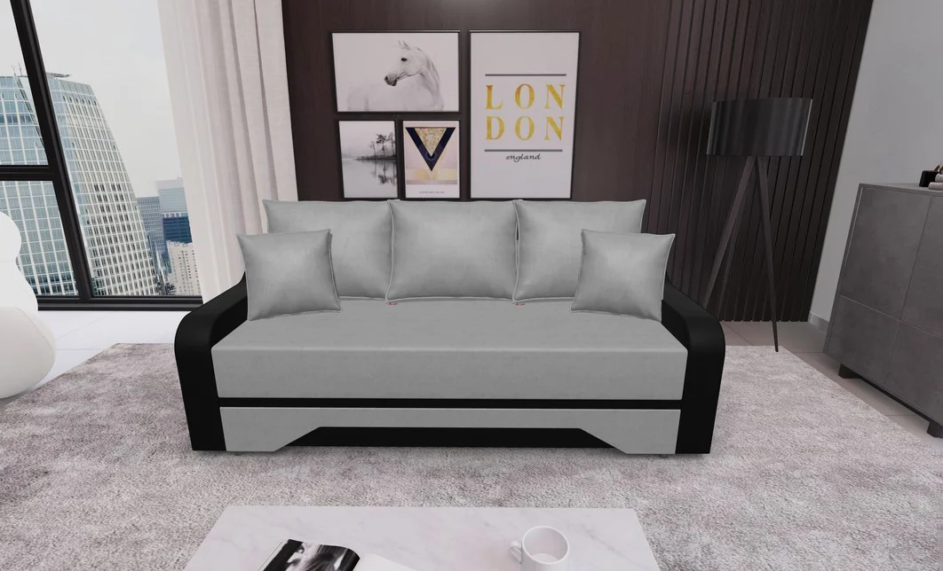 Canapea Extensibila Royal Mini, Gri deschis 1