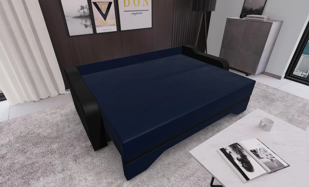 Canapea Extensibila Royal Mini, Albastru inchis 3