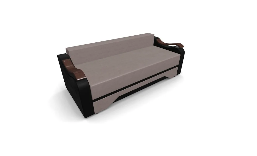 Canapea Extensibila Sally Mini, Maro deshis/Negru 7