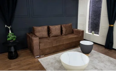 Canapea Extensibilă Vegas Memory Max, Maro