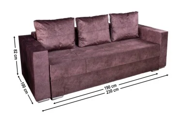 Canapea Extensibilă Vegas Memory Mini, Mov