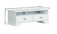 Comodă Living Idento RTV2S, Albă