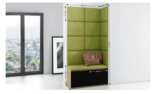 Cuier Hol Max 2, Artisan/ Verde - Trinity 12