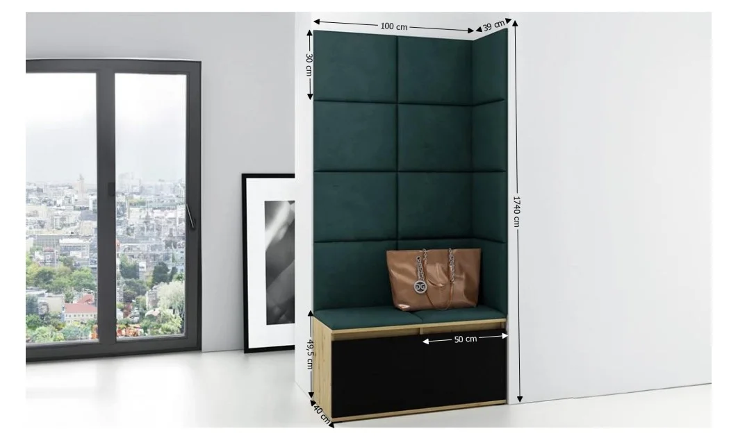 Cuier Hol Max 2, Artisan/ Verde - Trinity 28 1