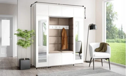 Cuier Hol Max 32, Alb/Maro - Trinity 5