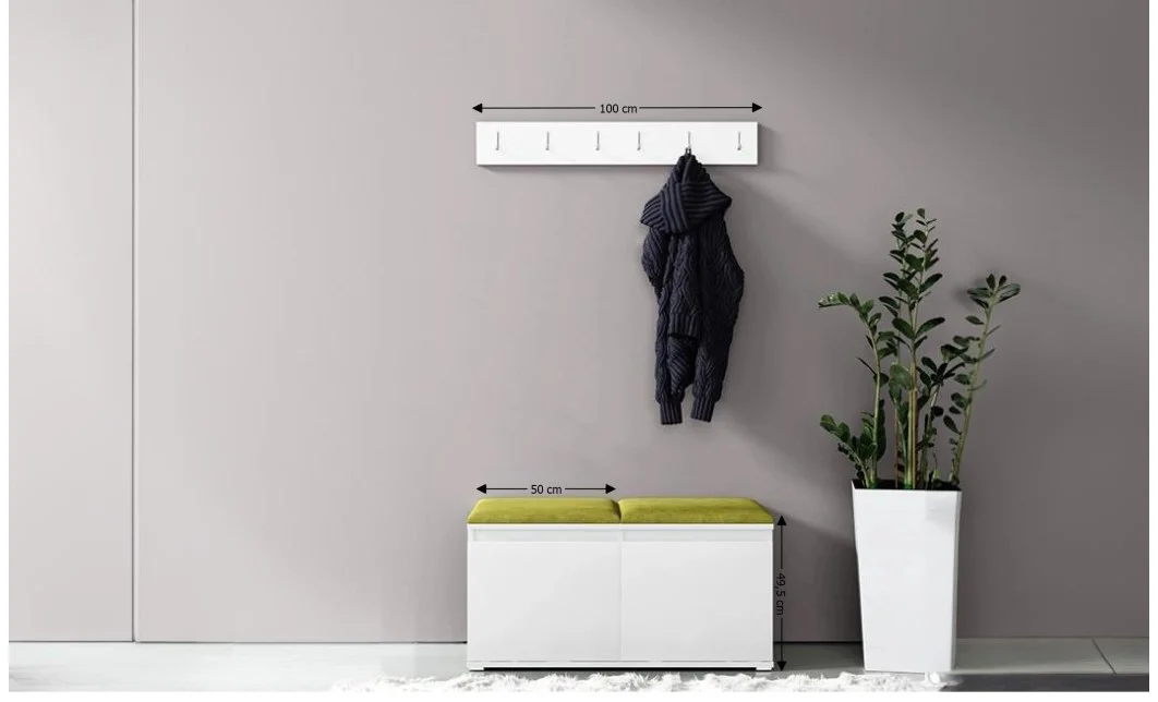 Cuier Hol Max 5, Alb/ Verde - Trinity 12 1