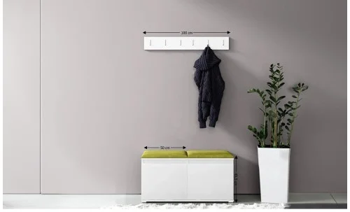 Cuier Hol Max 5, Alb/ Verde - Trinity 12