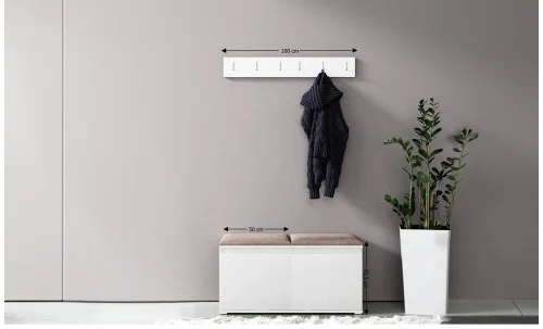 Cuier Hol Max 5, Alb/ Maro - Trinity 6