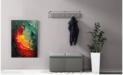 Cuier Hol Max 5, Grafit/ Gri - Trinity 14