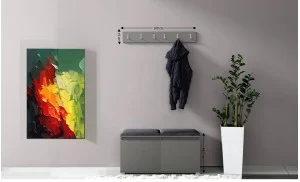 Cuier Hol Max 5, Grafit/ Negru - Trinity 16