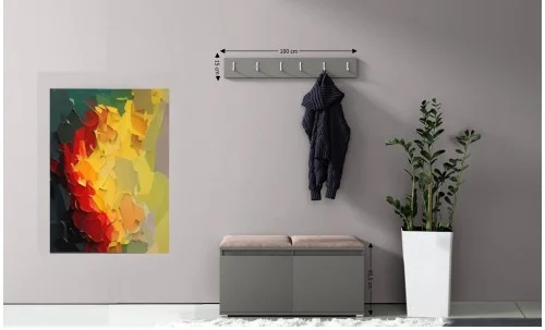 Cuier Hol Max 5, Grafit/ Maro - Trinity 5