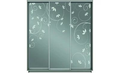 Dulap Oglinda Sablata 3 Usi CT775, L190 X H220 X A45