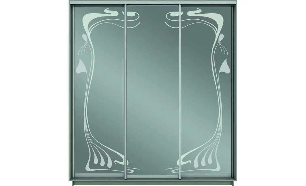 Dulap Oglinda Sablata 3 Usi CT782, L190 X H220 X A45