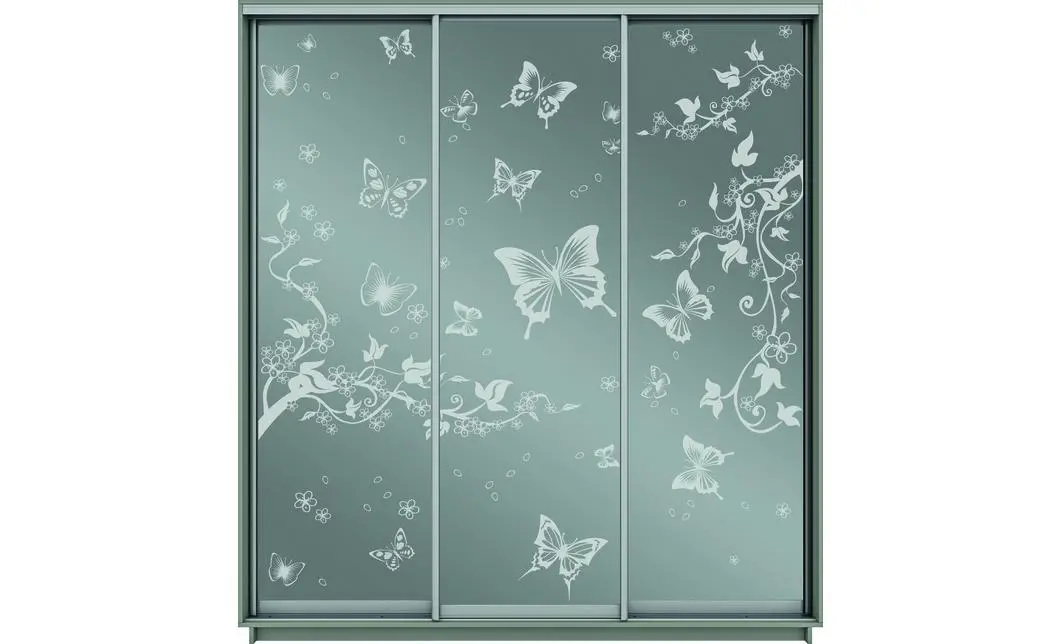 Dulap Oglinda Sablata 3 Usi CT789, L190 X H220 X A45