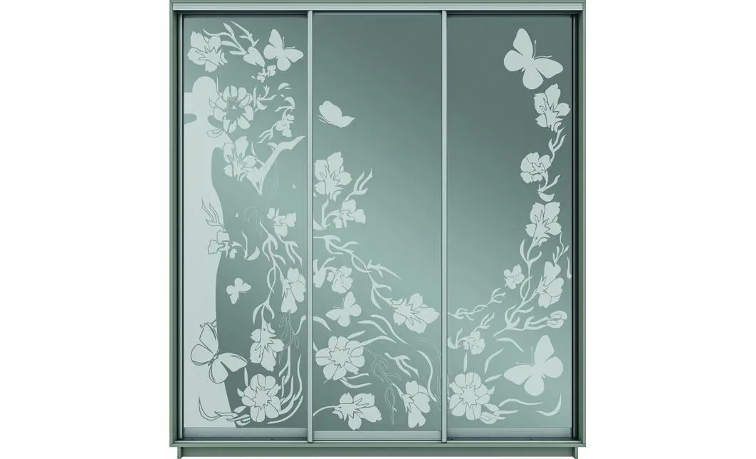 Dulap Oglinda Sablata 3 Usi CT790, L190 X H220 X A45