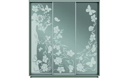 Dulap Oglinda Sablata 3 Usi CT790, L190 X H220 X A45