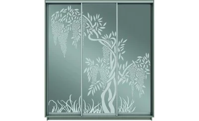 Dulap Oglinda Sablata 3 Usi CT791, L190 X H220 X A45