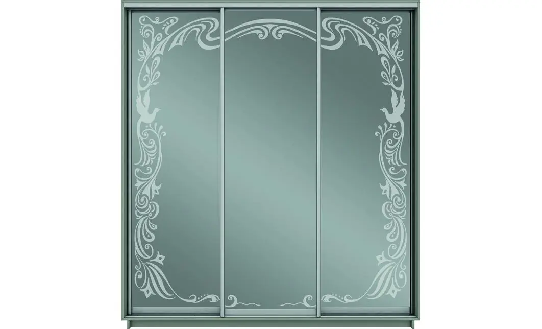 Dulap Oglinda Sablata 3 Usi CT793, L190 X H220 X A45