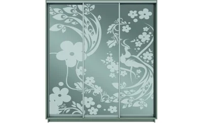 Dulap Oglinda Sablata 3 Usi CT795, L190 X H220 X A45