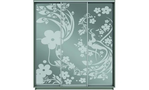 Dulap Oglinda Sablata 3 Usi CT795, L190 X H220 X A45