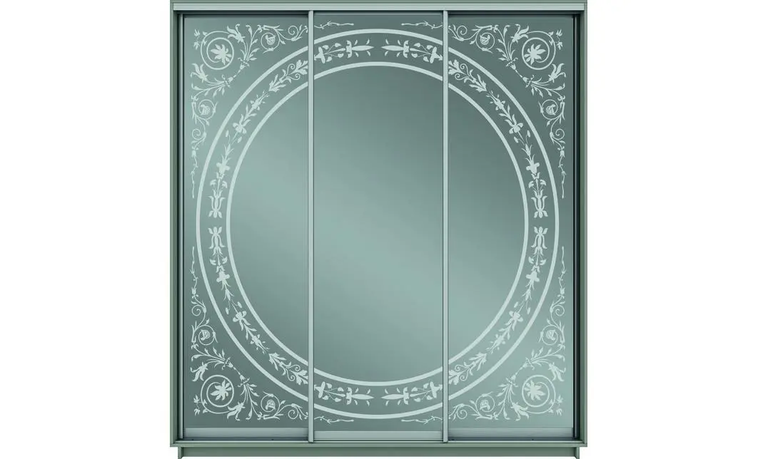 Dulap Oglinda Sablata 3 Usi СТ 963, L190 X H220 X A45