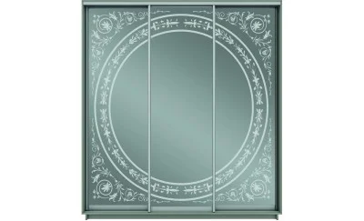 Dulap Oglinda Sablata 3 Usi СТ805, L190 X H220 X A45