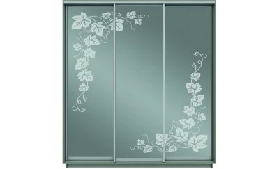 Dulap Oglinda Sablata 3 Usi СТ806, L190 X H220 X A45