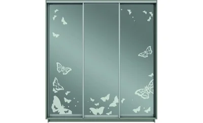 Dulap Oglinda Sablata 3 Usi СТ901, L190 X H220 X A45