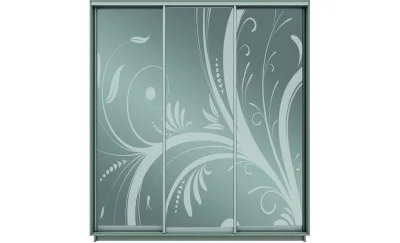 Dulap Oglinda Sablata 3 Usi СТ940, L190 X H220 X A45