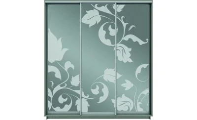 Dulap Oglinda Sablata 3 Usi СТ964, L190 X H220 X A45