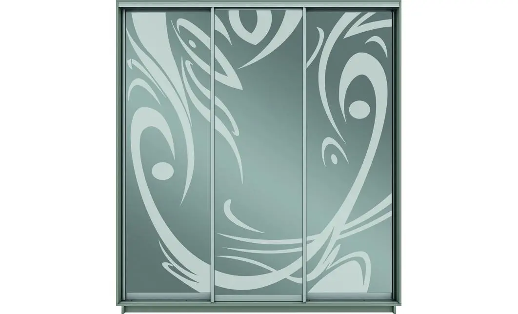 Dulap Oglinda Sablata 3 Usi СТ965, L190 X H220 X A45