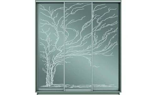 Dulap Oglinda Sablata 3 Usi СТ991, L190 X H220 X A45