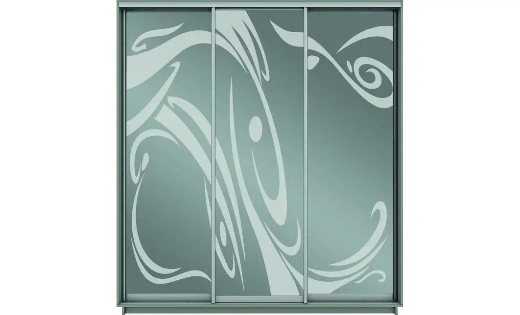 Dulap Oglinda Sablata 3 Usi СТ994, L190 X H220 X A45