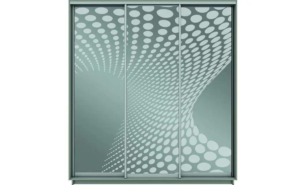 Dulap Oglinda Sablata 3 Usi СТ999, L190 X H220 X A45