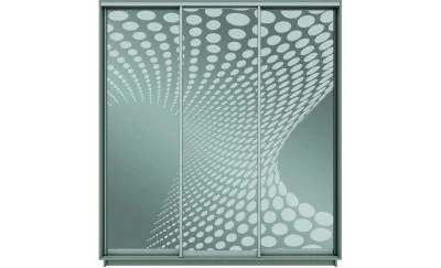 Dulap Oglinda Sablata 3 Usi СТ999, L190 X H220 X A45