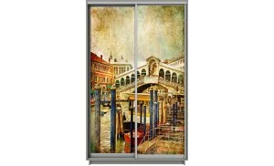 Dulap Print 2 Usi 2587, L100 x H220 x A60