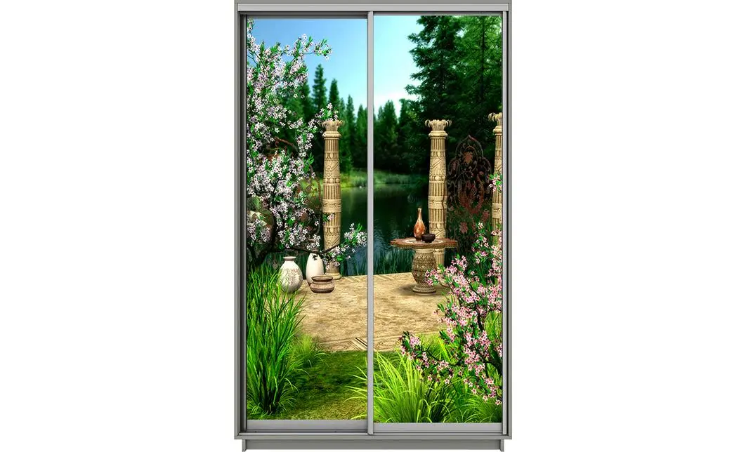 Dulap Print 2 Usi 2318, L100 x H220 x A60