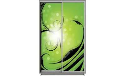 Dulap Print 2 Usi 2659, L100 x H220 x A60