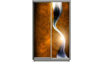 Dulap Print 2 Usi 2691, L100 x H220 x A60