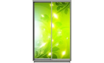 Dulap Print 2 Usi 2757, L100 x H220 x A60