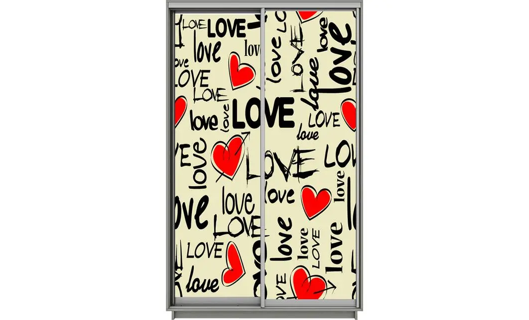 Dulap Print 2 Usi 2835, L100 x H220 x A60