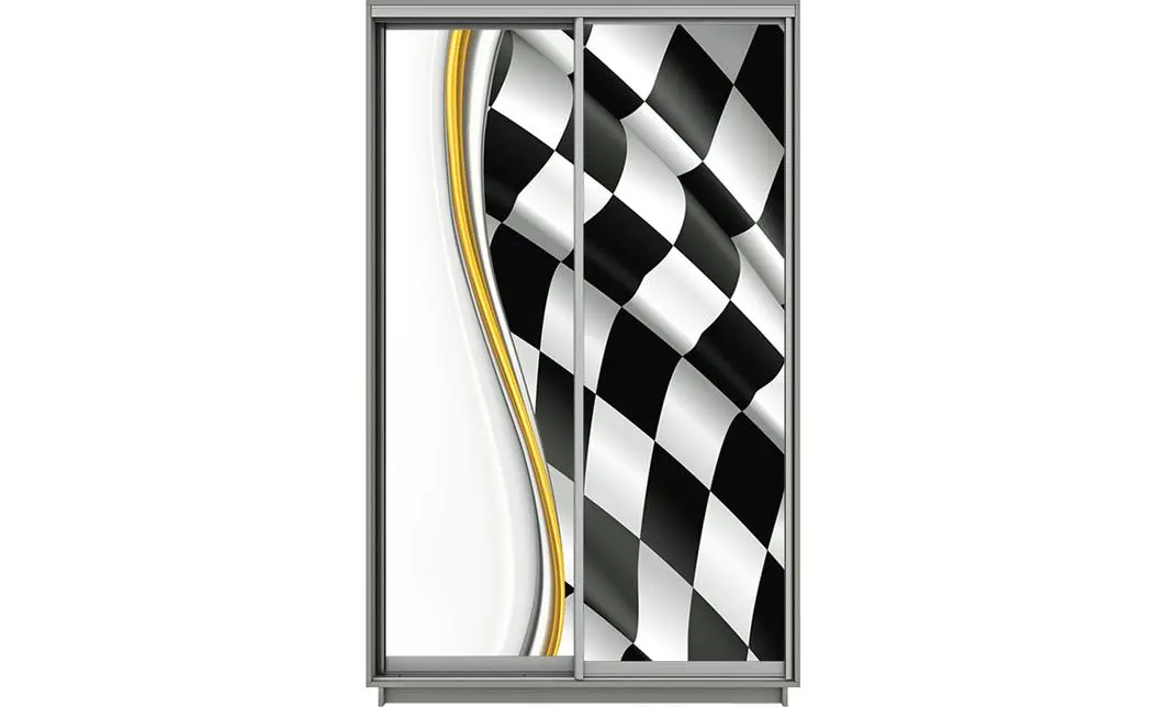 Dulap Print 2 Usi 2844, L100 x H220 x A60