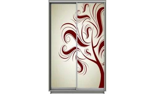 Dulap Print 2 Usi 2882, L100 x H220 x A60