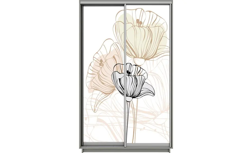 Dulap Print 2 Usi 2976, L100 x H220 x A60