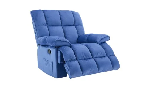 Fotoliu cu Recliner Manual KJC4423 Albastru