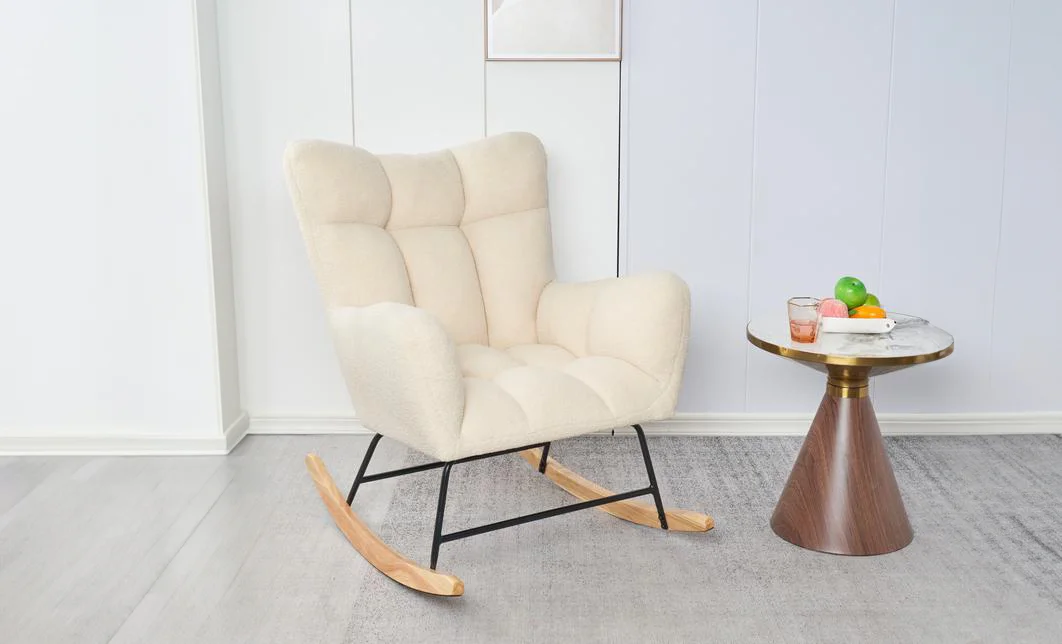 Fotoliu Living tip Balansoar KJLC037 Bej