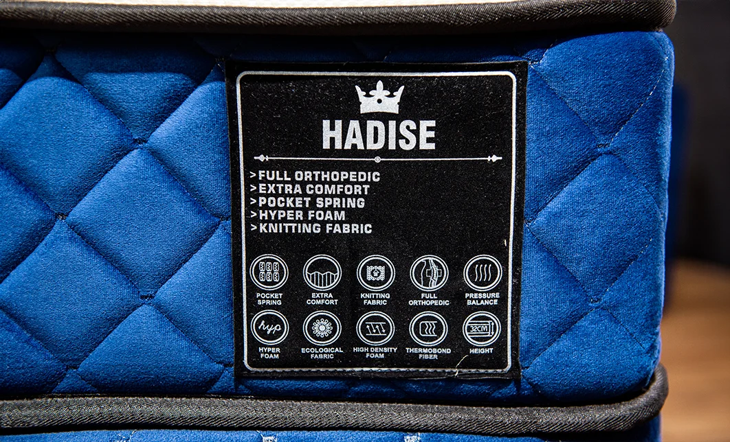 Saltea Hadise Blue, 160x200x30cm 3