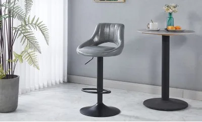 Scaun Bar KJC338 Gri