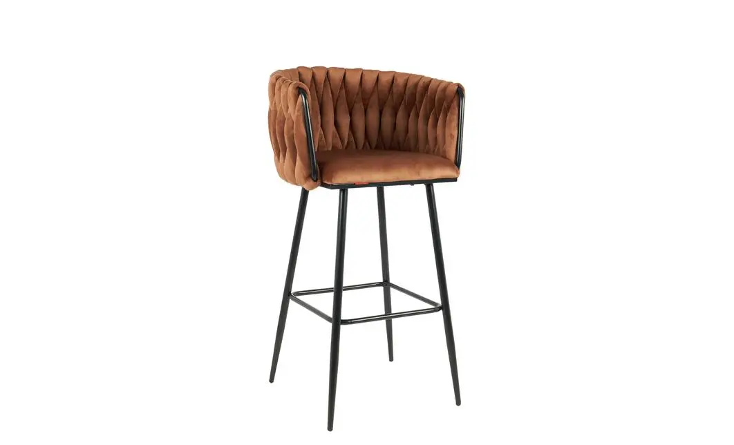 Scaun Bar KJC365 Maro & Picioare Negre 4